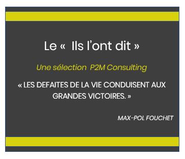 Citation N 34 Les Defaites P2m Consulting