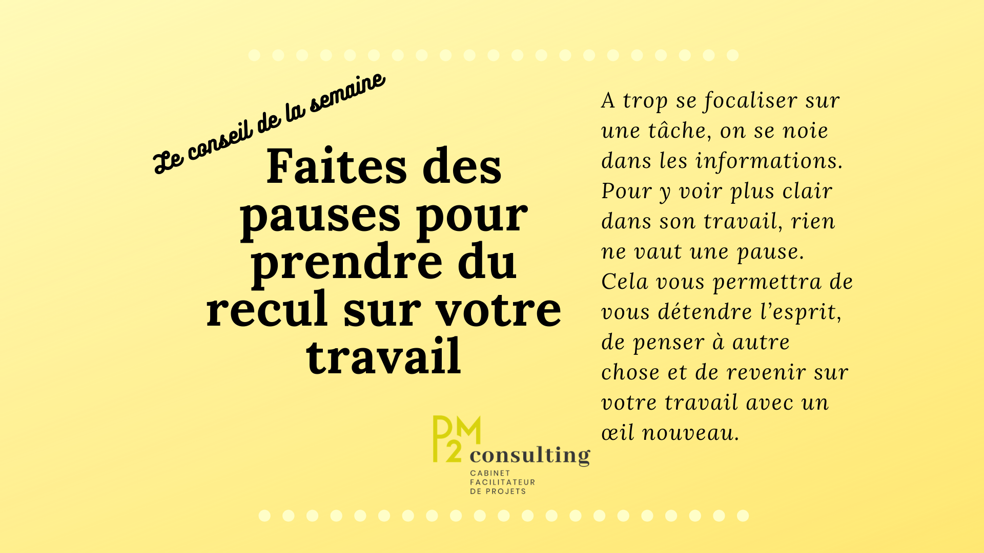 Conseil en Management de projets P2M Consulting