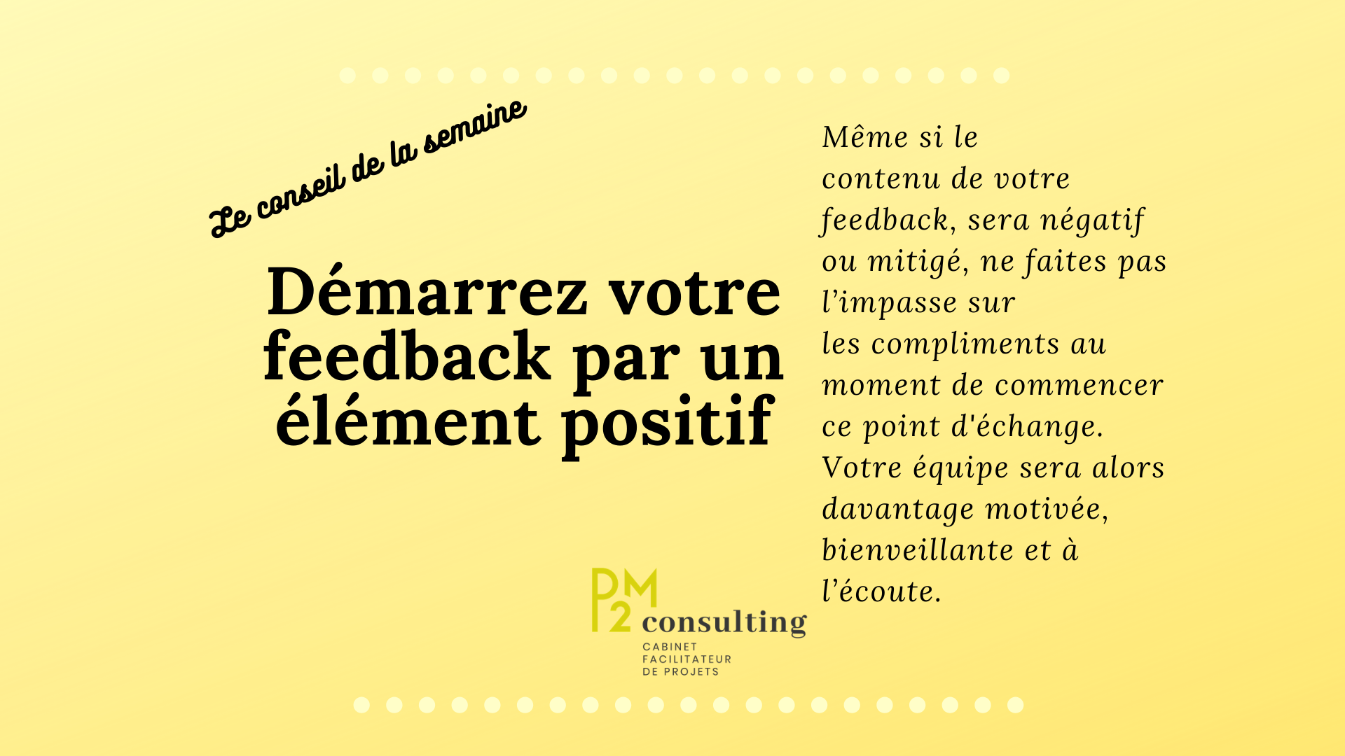 Conseil en Management de Projets P2M Consulting